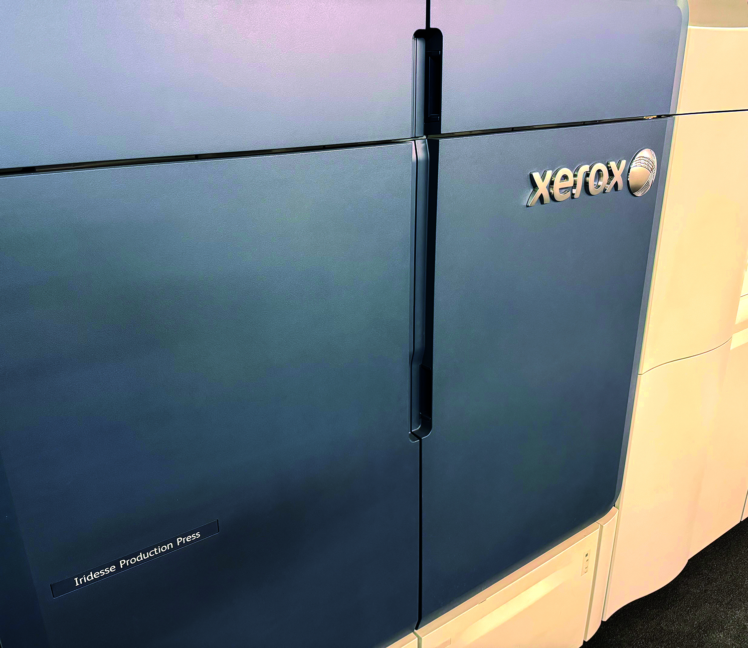 New Xerox Iridesse digital printing press at Reliant Colour Solutions